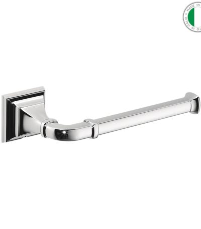 Toilettenpapierhalter ohne Deckel Chrom Messing Portofino Colombo Design