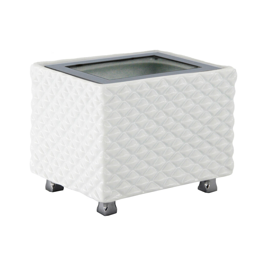 STELO_Kosmetikdose_freistehend_Chrom_Porzellan