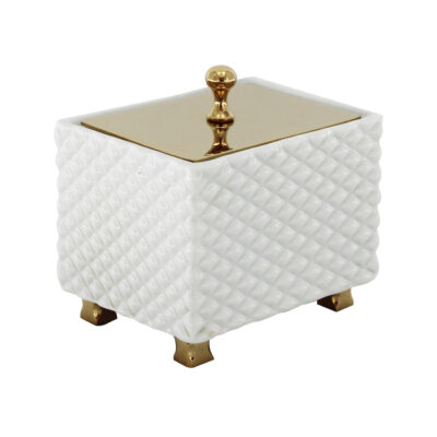 STELO_Kosmetikdose Gold Porzellan_Titanium