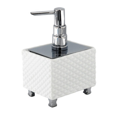 STELO_Seifenspender_freistehend_Chrom_Porzellan_Premium