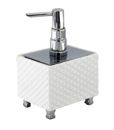 STELO_Seifenspender_freistehend_Chrom_Porzellan_Premium