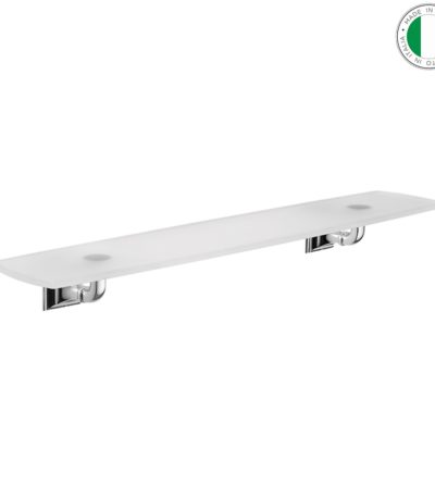 Glasablage Badablage Chrom Messing Glas Portofino Colombo Design