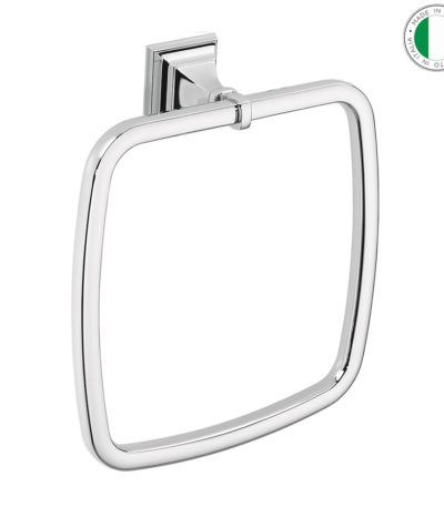 Handtuchring Handtuchhalter Ring Chrom Messing Portofino Colombo Design