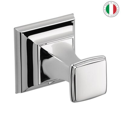 Bademantelhaken Chrom Messing Colombo Design