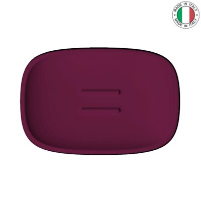 Seifenablage freistehend bordeaux violett