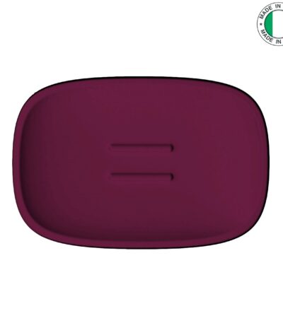 Seifenablage freistehend bordeaux violett