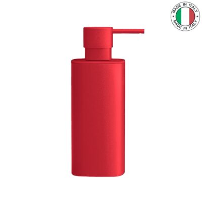 Seifenspender Erdbeerrot freistehend