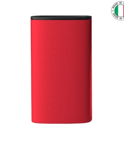 Zahnputzbecher Erdbeerrot freistehend