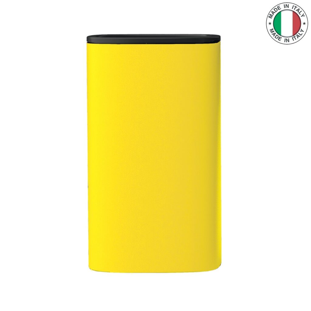 Zahnputzbecher freistehend Zitronengelb